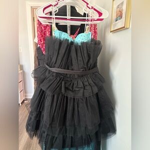 Black Tulle Party Dress